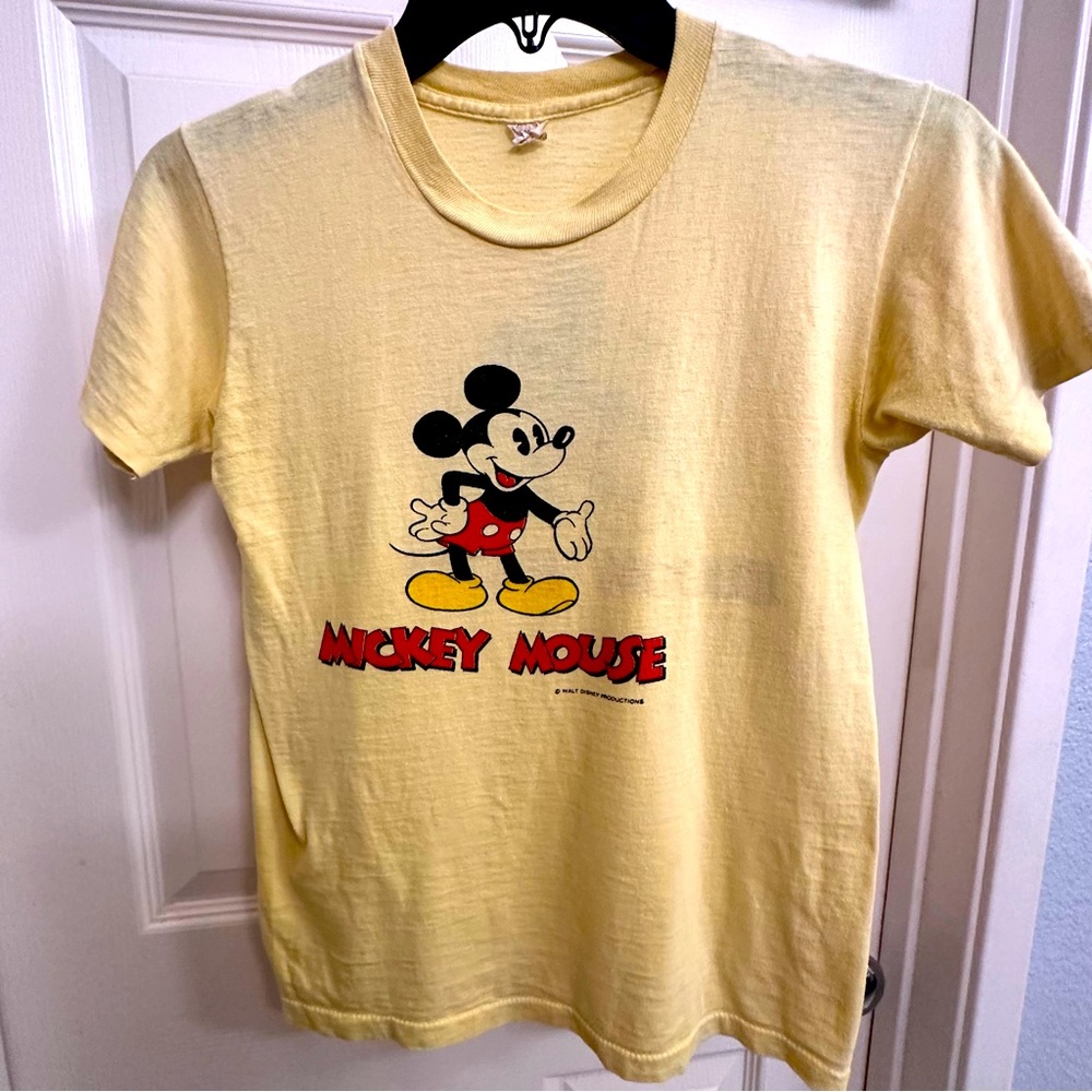 VINTAGE Mickey Mouse T Shirt